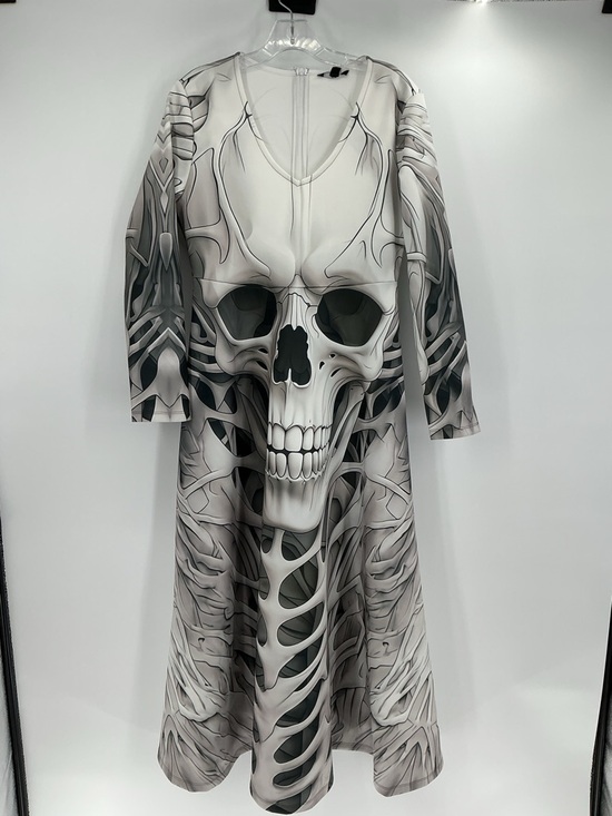 Light In The Box Dresses & Skirts - Shall we skull maxi dress medium